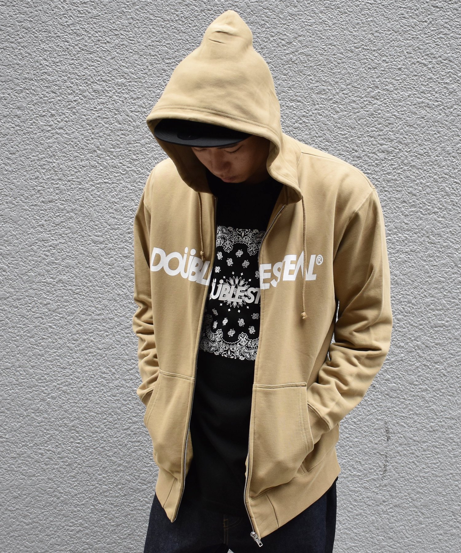 Basic Logo ZIPパーカー - DOUBLE STEAL ONLINE SHOP