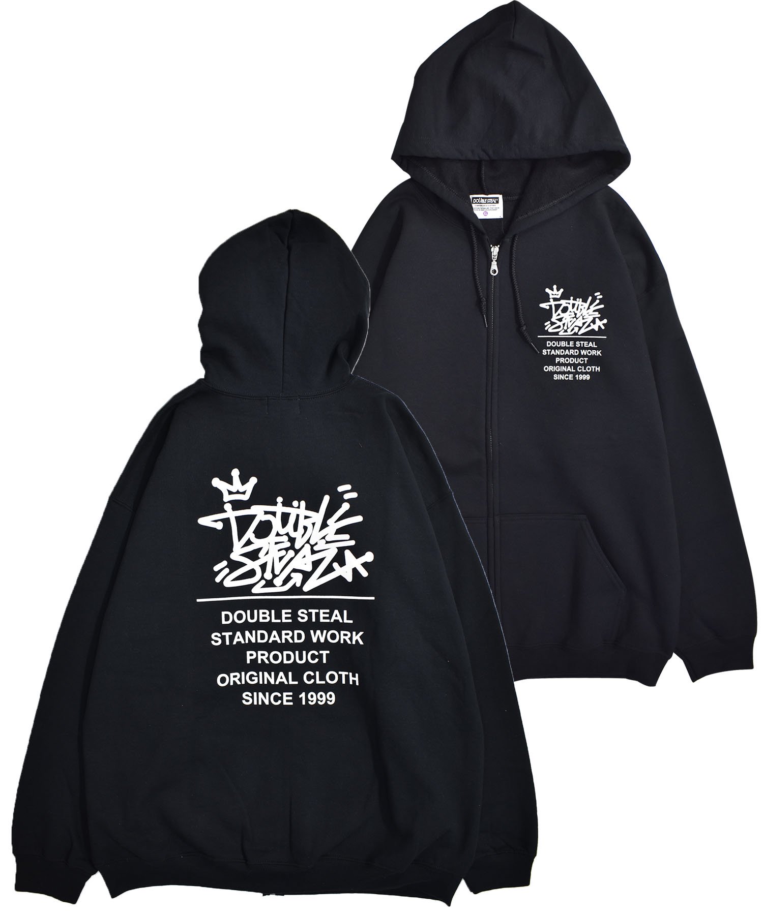 Tagging Logo ZIPパーカー - DOUBLE STEAL ONLINE SHOP