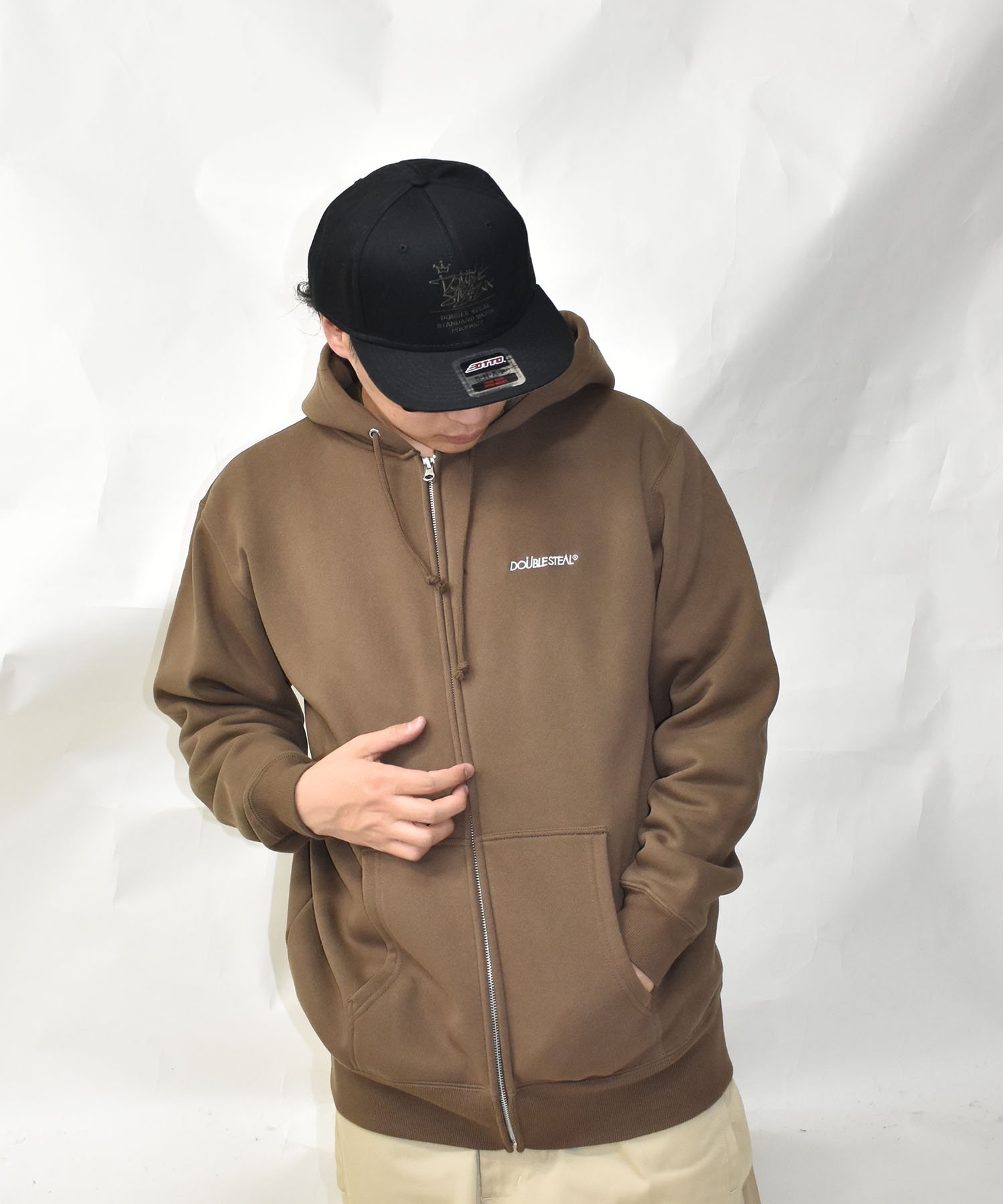 DS Brand ZIPパーカー - DOUBLE STEAL ONLINE SHOP