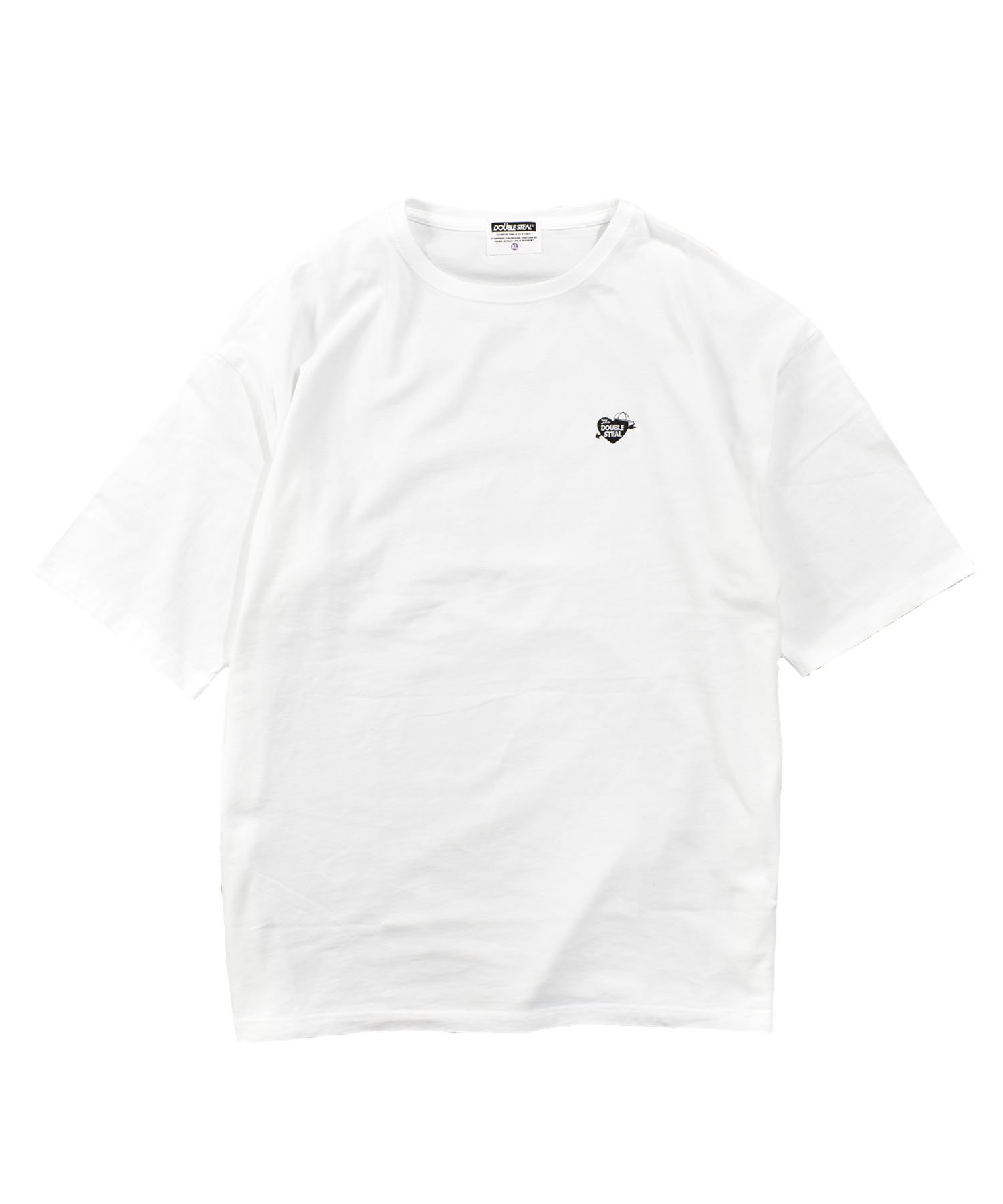 ハート刺繍 Tシャツ - DOUBLE STEAL ONLINE SHOP