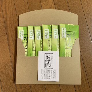 送料無料！抹茶入り煎茶【京みどり】80g（6袋セット）の商品画像
