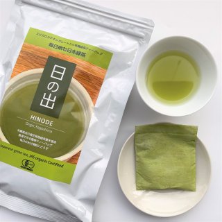 エピガロ君入り有機緑茶ティーバッグ「日の出」5.5g30pの商品画像
