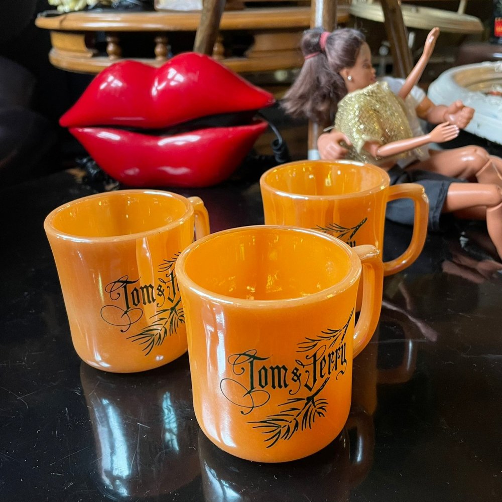Fire-King Tom and Jerry/VINTAGE Mik-glass mugcup 