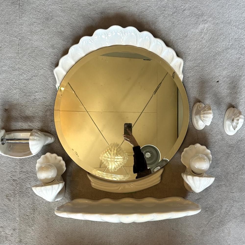 Shell Mirror SET /VINTAGE - DIEGO KOBE / VINTAGE INTERIOR DESIGN