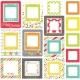 Simple Storiesʥץ륹ȡ꡼ - Let's Party - Chipboard Frames ʥåץܡɥե졼24/Pkg