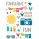 Elle's Studio - Sunny Days - Puffy Stickers(パフステッカー)