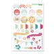 Evalicious（エヴァリシャス）- On Our Way - Planner Stickers - Element