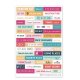 Evalicious（エヴァリシャス）- On Our Way - Planner Stickers - Travel Wordfetti