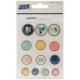 Simple Storiesʥץ륹ȡ꡼- Posh - Self-Adhesive Bradz 13/Pkg