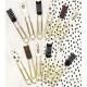 Primaʥץޡ - My Prima Planner Banner Paper Clips 12/Pkg - Brown, Black & White W/Glitter & Foil