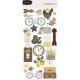 Pebblesʥڥ֥륹 - Jen Hadfield Simple Life - Cardstock Stickers 5.5