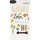 Pebblesʥڥ֥륹 - Jen Hadfield Simple Life - Puffy Stickers - Words & Icons