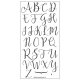 Concord & 9thʥ󥳡  ʥ) - Clear Stampʥꥢס - Sophisticated Script Uppercase