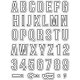 Hero Arts（ヒーローアーツ）- Clearly Kelly（クリアリーケリー）-Clear Stamp（クリアースタンプ）-  Everyday Alphabet