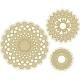 Richard Garay - Silver & Gold Die Set - Doily Burst