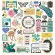Crate Paper（クレートペーパー）- Maggie Holmes - Flourish - Chipboard Stickers 12