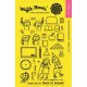 Waffle Flower（ワッフル フラワー） - Clear Stamp（クリアースタンプ） - Kamo - Pencil In