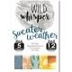 Wild Whisperʥ磻ɥѡ -  Sweater Weather - Card Pack