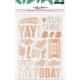 Crate Paperʥ졼ȥڡѡ - Wild Heart - Clear Stickers 4.875X8