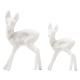 Tim Holtzʥƥۥġ-Idea-Ology-Advantus - Resin Decorative Deer 12/Pkg - White .5