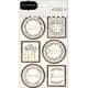 Pebbles(ペブルス) - Jen Hadfield - Along The Way - Dimensional Stickers 6/Pkg