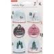 Crate Paper(クレートペーパー) - Merry Days - Shaker Stickers 6/Pkg