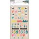 Crate Paper（クレートペーパー） - Maggie Holmes - Willow Lane - Puffy Stickers 64/Pkg