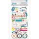 Pink Paislee（ピンクペイズリー）- Paige Evans - Whimsical - Thickers Stickers 5.5