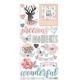 Cocoa Vanilla Studio(ココアバニラスタジオ)- More Than Words - Chipboard Stickers