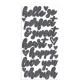 Cocoa Vanilla Studio(ココアバニラスタジオ)- More Than Words - Chipboard Titles Stickers