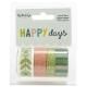 My Minds Eyeʥޥޥ󥺥 - Happy Days-  Washi 4/Pkg 10' Per Roll