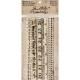 Tim Holtzʥƥۥġ - Idea-Ology Wooden Ruler Pieces 5/Pkg