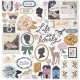 Crate Paper（クレートペーパー） - Maggie Holmes - Heritage - Chipboard Stickers 42/Pkg