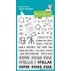 Lawn Fawn（ローンフォーン） - Clear Stamps（クリアースタンプ）- Super Star