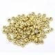 Dress My Craft - Golden Round Letter Beads