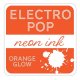 Gina K. Designs - Electro Pop Ink Pad - Orange Glow