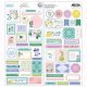 Pinkfresh Studio（ピンクフレッシュスタジオ） -  Happy Blooms - Cardstock Stickers