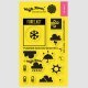 Waffle Flower（ワッフル フラワー） - Clear Stamp（クリアースタンプ） -  Planner Add-on Weather 1