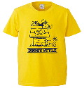 Stillas ”DOGGYSTYLE” T-Shirt [WHITE or NAVY or H.GREY or BRIGHT GREEN or YELLOW]