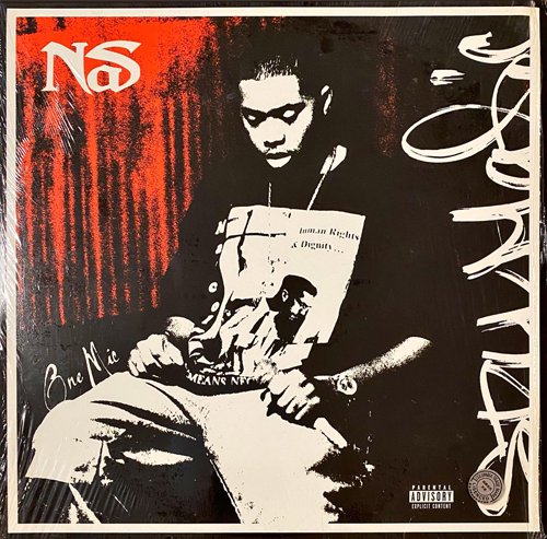 NAS / One Mic [12inch] - メローなヒップホップクラシック！ジャケ ...