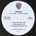 Jaheim / Just In Case (Remix) feat. NAS [12inch] - Tom Tom Club 「Genius Of Love」使いのレアプロモ盤！！
