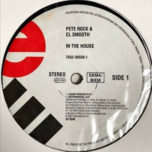 Pete Rock & C.L. Smooth / In The House, All The Places [12inch] - 2枚使い常連ヒット！Cannonball Adderleyネタ！