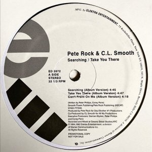 Pete Rock & C.L. Smooth / Searching, Take You There [12inch] - プロモオンリーのレアなSearching収録！！
