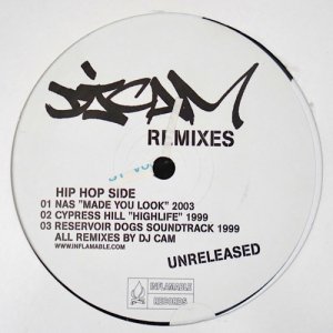 DJ CAM / Unreleased Remixes [12inch] - 激レア人気盤！！Tenorio Jr.「Nebulosa」使い収録！