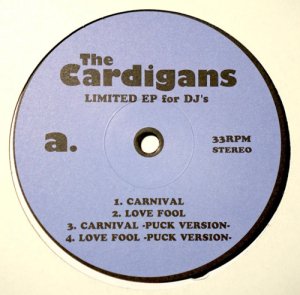 The Cardigans / LIMITED EP for DJ’s [12inch] - CARDIGANSの名曲にリミックスも収録した人気盤！！