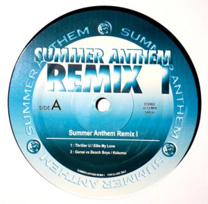 V.A. / Summer Anthem Remix 1 [12inch] - サザンオールスターズのカヴァー収録！！ほんとに見かけないのでお急ぎを！！