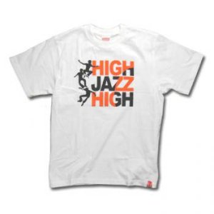 HIGH JAZZ HIGH (white×orange 6.2oz) Mサイズ
