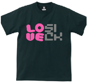 【特別価格】 Love Sick (ブラック) - [ FREEDOM MUSIC Tシャツ ]