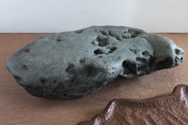 淀川石 銘「石清虚」 №241 - 水石、盆栽｜ 京都 河合香艸園