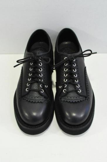 foot the coacher Commando Shoes / Vibram Sole (Black) - arable 